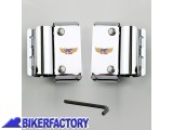 BikerFactory Kit di aggancio Cromato per cupolini National Cycle KIT CHK 1023850