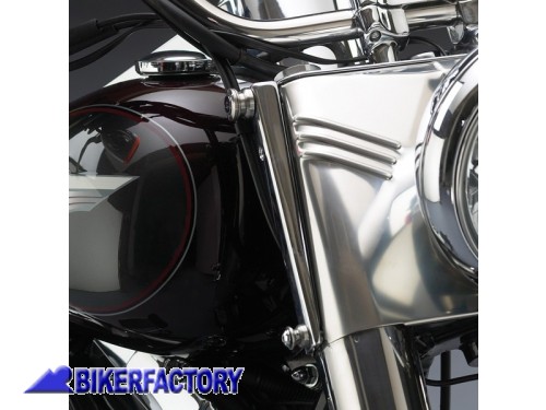BikerFactory Kit di aggancio per cupolini parabrezza National cycle Stinger Spartan e Switchblade mod senza barra luminosa H D installata Kit Q341 1002736