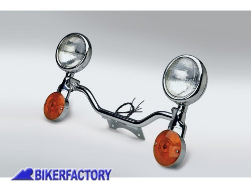 BikerFactory Barra Luci Cromata N923 1004008