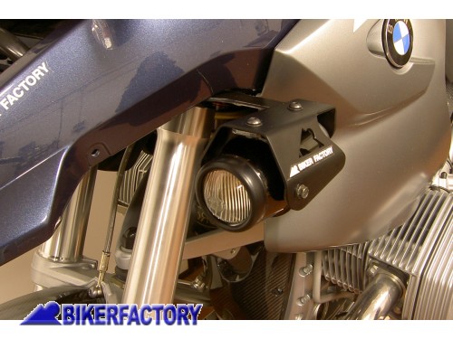 BikerFactory Faretti supplementari alogeni specifici con staffe x BMW R1200 GS 04 07 BKF 07 6011A 1001666