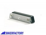 BikerFactory Faro supplementare posteriore fendinebbia rettangolare a LED luce rossa Prodotto generico non specifico per questo modello di moto PW 00 900 102 1031076