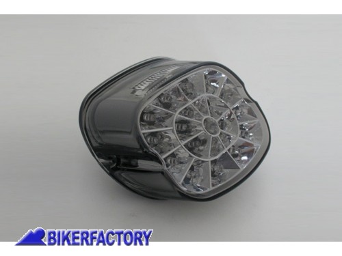 BikerFactory Faro posteriore a LED per HARLEY DAVIDSON modelli dal 73 al 98 PW 18 253 370 1027006