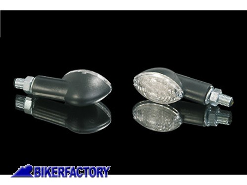 BikerFactory Frecce dx sx a LED mod CAT EYE stelo corto Prodotto generico non specifico per questo modello di moto PW 00 203 790 1037868