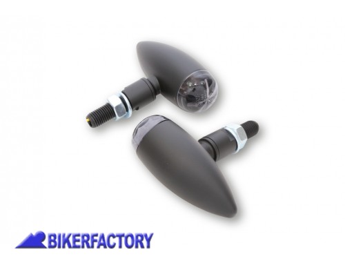 BikerFactory Frecce dx sx a LED mod MICRO BULLET corpo nero Prodotto generico non specifico per questo modello di moto PW 00 203 119 1028227
