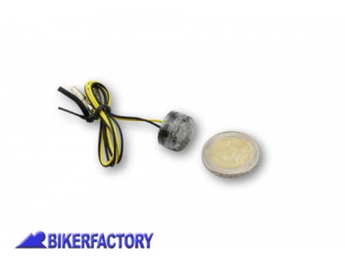 BikerFactory Frecce dx sx a LED mod MICRO OVAL vetro fum%C3%A9 Prodotto generico non specifico per questo modello di moto PW 00 204 154 1041044