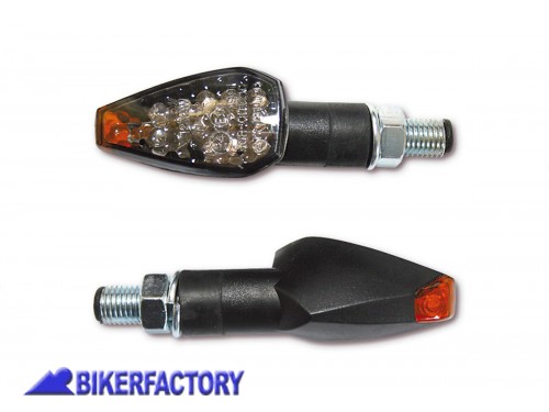 BikerFactory Frecce dx sx a LED mod PEAK stelo corto Prodotto generico non specifico per questo modello di moto PW 00 203 886 1037879