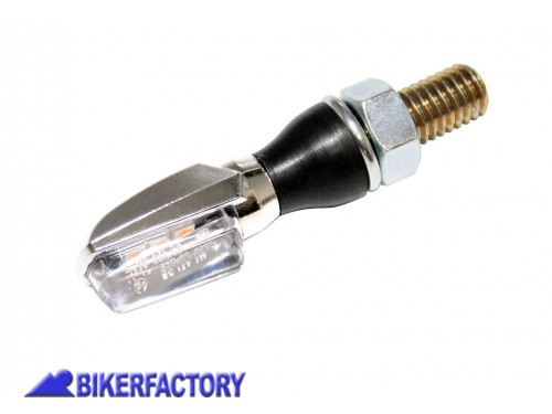 BikerFactory Frecce dx sx a LED mod SPARK col cromo Prodotto generico non specifico per questo modello di moto PW 00 204 005 1037915