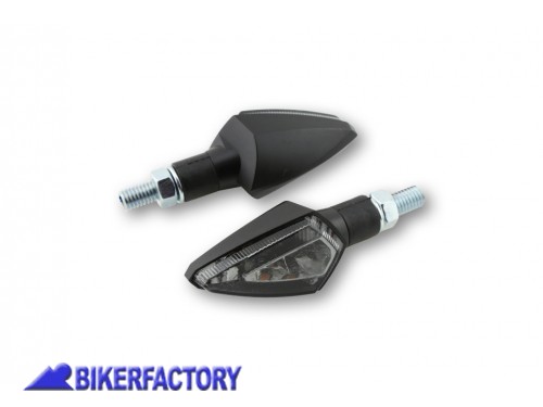 BikerFactory Frecce dx sx con luci di posizione a LED mod V SCOPE Prodotto generico non specifico per questo modello di moto PW 00 204 082 1037949