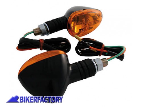 BikerFactory Frecce dx sx mod LITTLE DUKE corpo nero Prodotto generico non specifico per questo modello di moto PW 00 203 224 1037560
