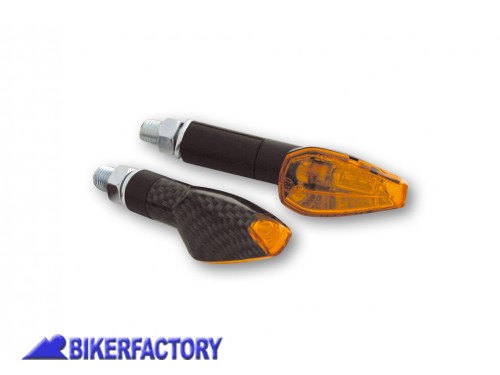 BikerFactory Frecce dx sx mod PEAK col carbon look stelo corto Prodotto generico non specifico per questo modello di moto PW 00 203 895 1037897