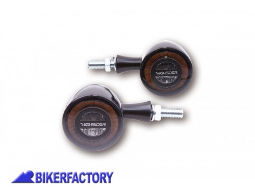 BikerFactory Frecce dx sx mod ROCKET BULLET col Nero Prodotto generico non specifico per questo modello di moto PW 00 204 346 1040559