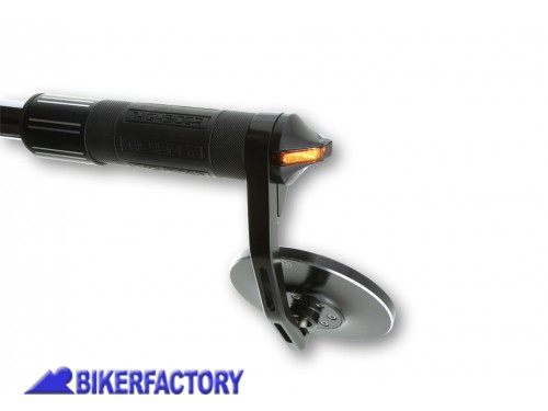 BikerFactory Frecce dx sx per manubrio HIGHSIDER LED mod FLIGHT Prodotto generico non specifico per questo modello di moto PW 00 203 001 1038207