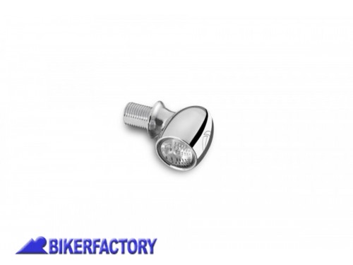 BikerFactory Freccia Kellermann mod Bullet Atto LED colore corpo cromo lente trasparente Prodotto generico non specifico per questo modello di moto PW 00 200 282 1041203