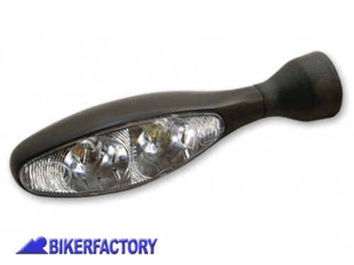 BikerFactory Freccia Kellermann mod MICRO 1000 Extreme colore corpo nero lente trasparente Prodotto generico non specifico per questo modello di moto PW 00 200 051 1041190