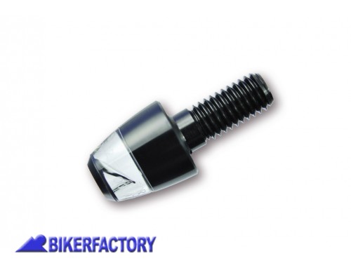BikerFactory Freccia a LED mod M Blaze PIN colore nero Prodotto generico non specifico per questo modello di moto PW 00 204 610 1038187