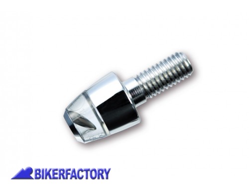 BikerFactory Freccia a LED mod M Blaze PIN cromato Prodotto generico non specifico per questo modello di moto PW 00 204 611 1038188