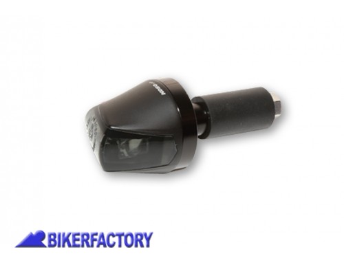BikerFactory Freccia singola da fine manubrio a LED KOSO mod KNIGHT colore nero Prodotto generico non specifico per questo modello di moto PW 00 204 152 1037997