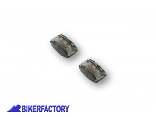 BikerFactory Micro Frecce dx sx a LED mod MODUL ELLIPSOID corpo e vetro fum%C3%A8 Prodotto generico non specifico per questo modello di moto PW 00 204 113 1038992