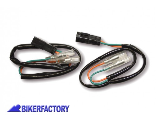 BikerFactory Coppia cavi adattatori frecce originali per DUCATI PW 00 207 082 1031212