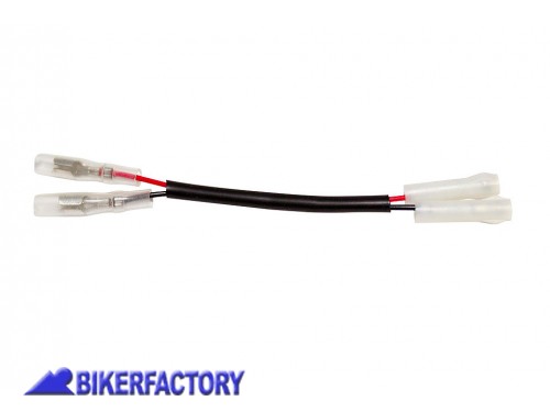 BikerFactory Coppia cavi adattatori frecce originali per TRIUMPH PW 00 207 084 1031214