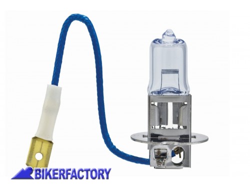 BikerFactory Lampada Alogena BLUE LIGHT auto moto mod H3 Blue Light 12V 55W BKF 00 2531 1045257