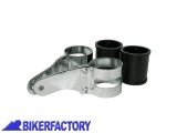 BikerFactory Kit montaggio universale con inserti in gomma per fari anteriori 1031157