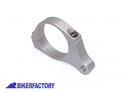 BikerFactory Supporto clamp 1pz universale mod LONG %C3%98 54 mm per fari supplementari o altri accessori PW 00 103B054L 1047657