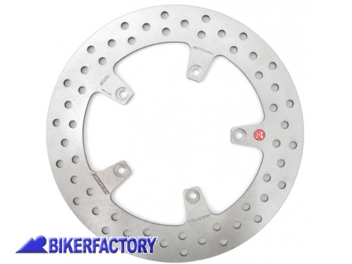BikerFactory Disco freno posteriore BRAKING serie R FIX per APRILIA Scarabeo 125 BR RF8126 1028441