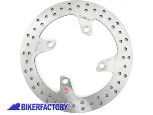 BikerFactory Disco freno posteriore BRAKING serie R FIX per TRIUMPH BR RF7539 1024241