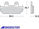 BikerFactory Pastiglie anteriori BRAKING semi metalliche in mescola SM1 BR 690SM1 1004150