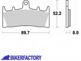 BikerFactory Pastiglie anteriori BRAKING semi metalliche in mescola SM1 BR 764SM1 1004278