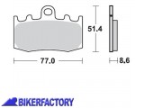 BikerFactory Pastiglie anteriori BRAKING sinterizzate in mescola CM55 x BMW BR 892CM55 1010128