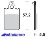 BikerFactory Pastiglie anteriori posteriori BRAKING con mescola base semi metallica SM1 BR 694SM1 1004475