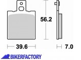 BikerFactory Pastiglie anteriori posteriori BRAKING semi metalliche in mescola SM1 BR 612SM1 1004431