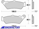 BikerFactory Pastiglie anteriori posteriori BRAKING sinterizzate in mescola CM55 BR 780CM55 1010092