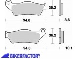 BikerFactory Pastiglie posteriori BRAKING semi metalliche in mescola SM1 BR 794SM1 1004396