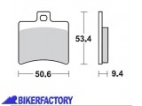 BikerFactory Pastiglie posteriori BRAKING semi metalliche in mescola SM1 BR 840SM1 1004496