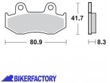 BikerFactory Pastiglie posteriori BRAKING semi metalliche in mescola SM1 BR 887SM1 1004502