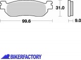 BikerFactory Pastiglie posteriori BRAKING semi metalliche sinterizzate in mescola SM1 BR 822SM1 1004429