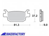 BikerFactory Pastiglie posteriori BRAKING sinterizzate in mescola P30 BR P30908 1038839