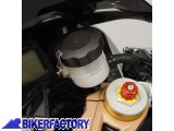 BikerFactory Tappo vaschetta freno ZTechnik in alluminio anodizzato nero x BMW S1000RR Z5352 1023762