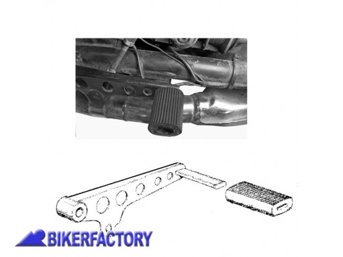 BikerFactory Gommino asta pedale del cambio x BMW BKF 07 9032 1001743
