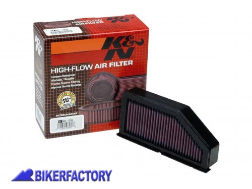 BikerFactory Filtro aria K N BM 1299 x BMW K1200GT K1200LT K1200RS BKF 07 0083 1001316