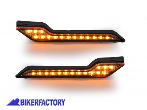 BikerFactory Frecce laterali a LED indicatori di direzione per paramani BARKBUSTERS SW Motech LED 001 02 AM 1033493