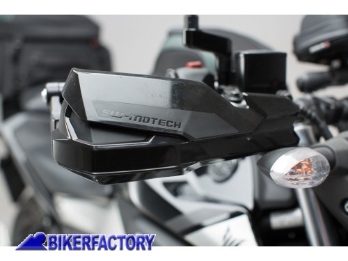 BikerFactory Kit paramani KOBRA SW Motech 1 punto di aggancio per moto con manubi con filettatura interna M6 M8 mm HPR 00 220 25100 B 1028453