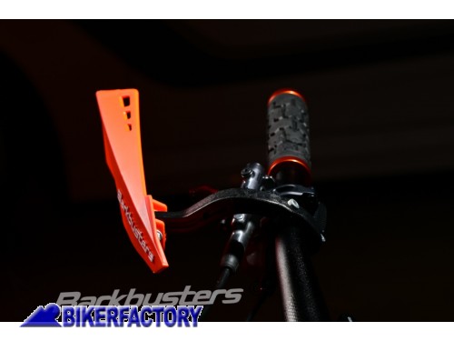 BikerFactory Paramani barkbusters NERO per biciclette Montain Bike e bike downhill enduro e fuoristrada MTB 001 BK 1046593