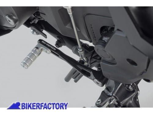 BikerFactory Leva pedale cambio regolabile SW Motech per Honda NT1100 FSC 01 052 10000 1048767