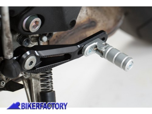 BikerFactory Leva pedale cambio regolabile SW Motech per YAMAHA MT 10 FSC 06 564 10000 1036166