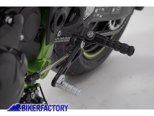 BikerFactory Leva pedale cambio regolabile SW Motech x BMW G 310 R e Kawasaki Z900 Z900RS Z 1000 R FSC 08 261 10002 1048493