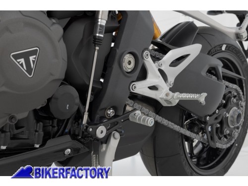 BikerFactory Leva pedale cambio regolabile SW Motech x TRIUMPH Speed Triple 1200 RS 21 in poi IN ESAURIMENTO FSC 11 377 10000 1046203